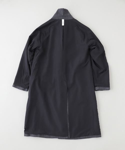 HEVO（イーヴォ）の「hevo(イーヴォ) SURBO Light Melton コート（その他アウター・メンズ・ブラック/グレー・44/48/46）」の8枚目の写真