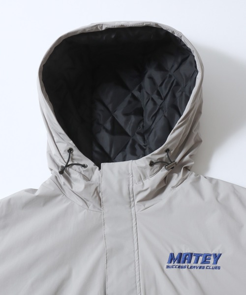 SITRY(シトリー)の「Big Patch Padded Zip Hoodie/ワッペン刺繍 オーバーサイズ パファージャケット パデッドジャケット ファイバーダウンジャケット レディース メンズ(ダウンジャケット/コート・メンズ・ブラック/ライトグレー・M/L)」の19枚目の写真