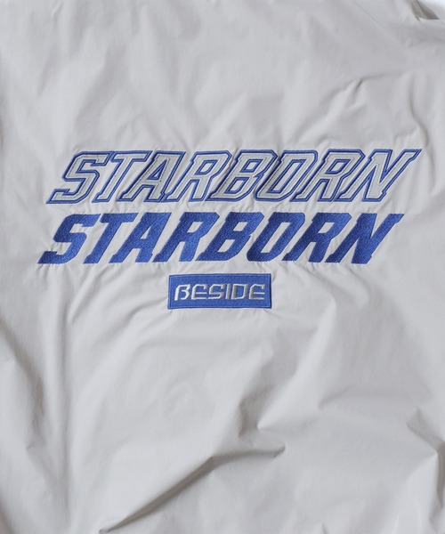 SITRY(シトリー)の「Big Patch Padded Zip Hoodie/ワッペン刺繍 オーバーサイズ パファージャケット パデッドジャケット ファイバーダウンジャケット レディース メンズ(ダウンジャケット/コート・メンズ・ブラック/ライトグレー・M/L)」の22枚目の写真