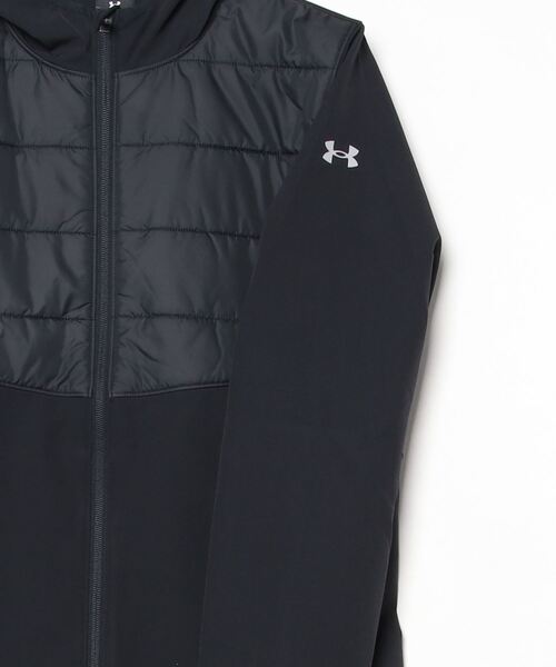 UNDER ARMOUR（アンダーアーマー）の「【別注】アンダーアーマー  UAインサレーテッド ライトウエイト ジャケット 限定コラボ（ダウンジャケット/コート・レディース・アイボリー/ブラック・M/L/XL）」の3枚目の写真