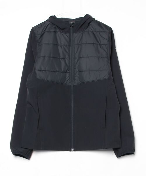 UNDER ARMOUR（アンダーアーマー）の「【別注】アンダーアーマー  UAインサレーテッド ライトウエイト ジャケット 限定コラボ（ダウンジャケット/コート・レディース・アイボリー/ブラック・M/L/XL）」の2枚目の写真