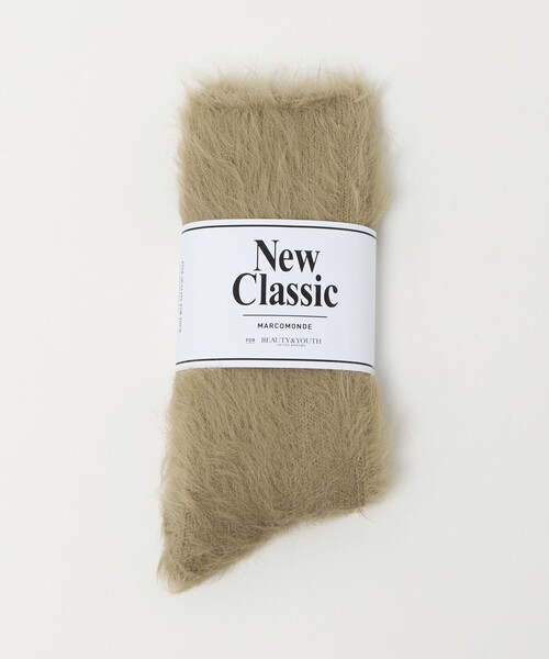 MARCOMONDE（マルコモンド）の「【別注】＜MARCOMONDE＞カラー ヘアリー ソックス（ソックス/靴下・レディース・ロイヤルブルー/ベージュ/ダークグレー・FREE）」の10枚目の写真