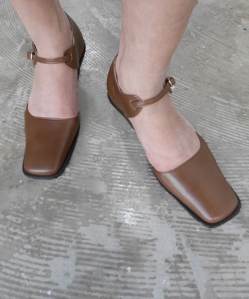 UNTISHOLD（アンチショルド）の「【UNTISHOLD】Alice（パンプス・レディース・モカ・36/37/38）」の8枚目の写真