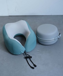 Curaful（クラフル）の「バイカラーネックピロー（ポーチ付き）（クッション/クッションカバー）」