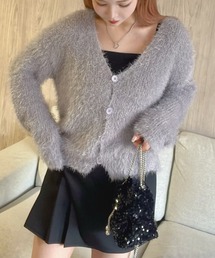 ULEULA（ウルア）の「ふわふわシャギーニットカーディガン（カーディガン/ボレロ）」