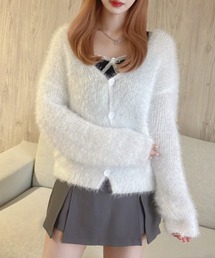 ULEULA（ウルア）の「ふわふわシャギーニットカーディガン（カーディガン/ボレロ）」