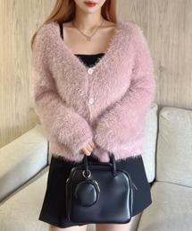 ULEULA（ウルア）の「ふわふわシャギーニットカーディガン（カーディガン/ボレロ）」