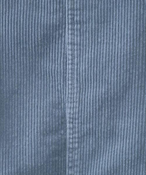 OPAQUE.CLIP（オペークドットクリップ）の「コーデュロイナロースカート【洗濯機OK】（スカート・レディース・ライトブルー/ブラウン系/キャメル・38/40/42）」の12枚目の写真