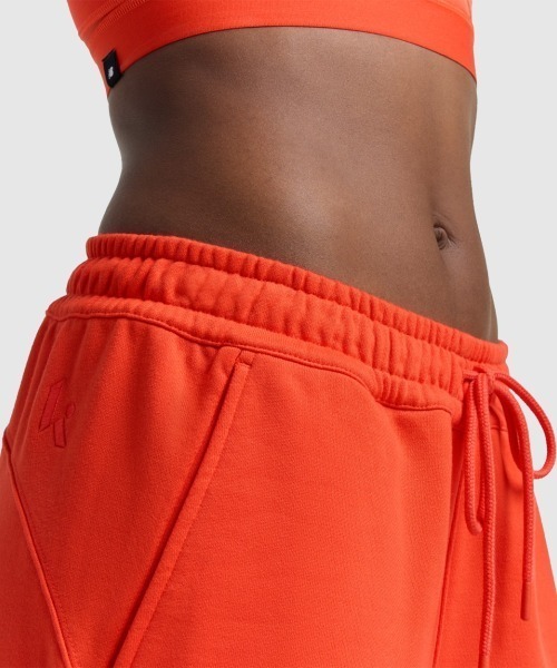 NEW BALANCE(ニューバランス)の「New Balance Klutch Women's Fleece Pant(ニューバランス クラッチ フリース パンツ)(スウェットパンツ・レディース・オレンジ系・SMALL/MEDIUM/LARGE)」の6枚目の写真