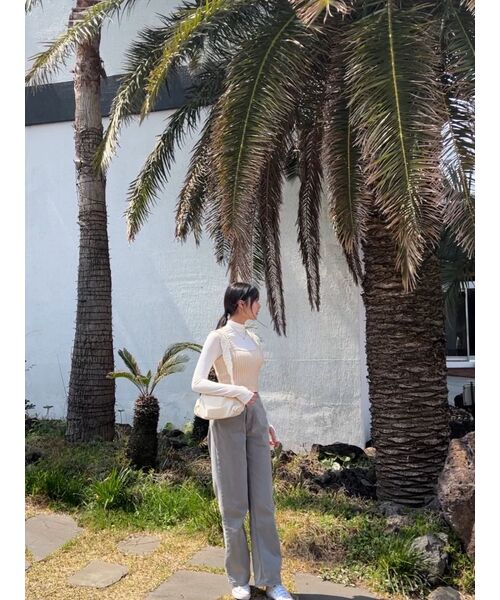 AVANDRESS(アバンドレス )の「BUCKLE WIDE DENIM PANTS GREY(デニムパンツ・レディース・その他・SMALL/MEDIUM/LARGE/X-LARGE)」の16枚目の写真