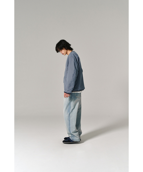 HISHANDER(ヒズハンダー)の「WASHED 5P DENIM PANTS BLEACHED INDIGO(デニムパンツ・メンズ・その他・1/2/3)」の10枚目の写真