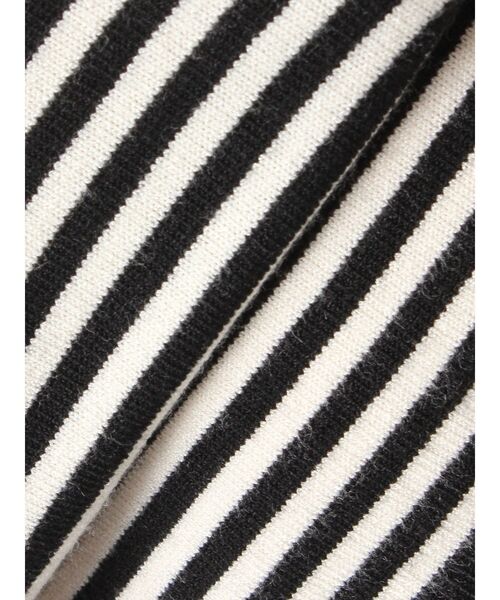 jouetie（ジュエティ）の「オープンショルダーレイヤードニット（ニット/セーター・レディース・ピンク/ブルー/ブラック・MEDIUM）」の7枚目の写真