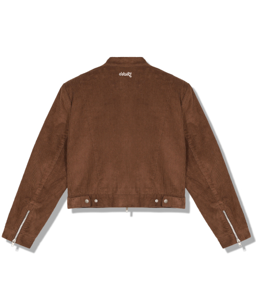 GUBIN（グビン）の「コーデュロイポイントライダージャケット（ライダースジャケット・レディース・その他・MEDIUM/SMALL）」の2枚目の写真