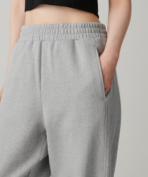 MUSINSA STANDARD WOMAN（ムシンサスタンダードウーマン）の「ウィメンズワイドスウェットパンツ[ミディアムグレー]（スウェットパンツ・レディース・その他・SMALL/MEDIUM/LARGE/X-SMALL）」の12枚目の写真