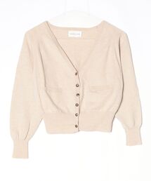 ツモリチサト カーディガン　アイボリー ブランド古着】TSUMORI CHISATO｜ツモリチサトのカーディガン/ボレロ