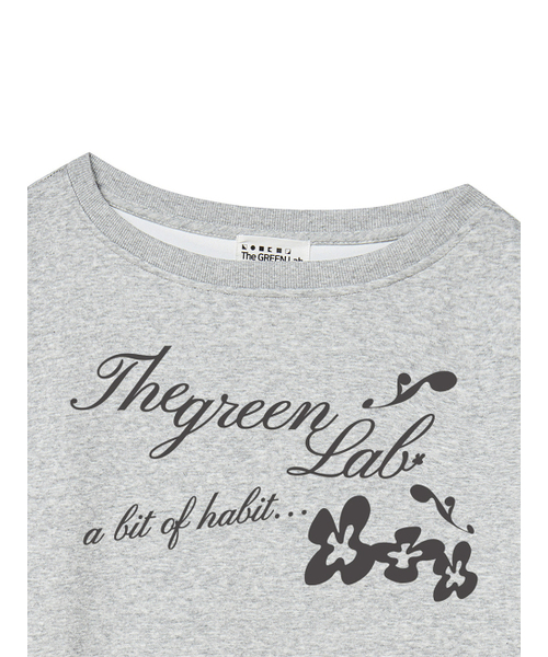THE GREEN LAB（ザグリーンラボ）の「オフショルダーオーバーサイズスウェット [メランジグレー]（スウェット・レディース・その他・FREE）」の6枚目の写真