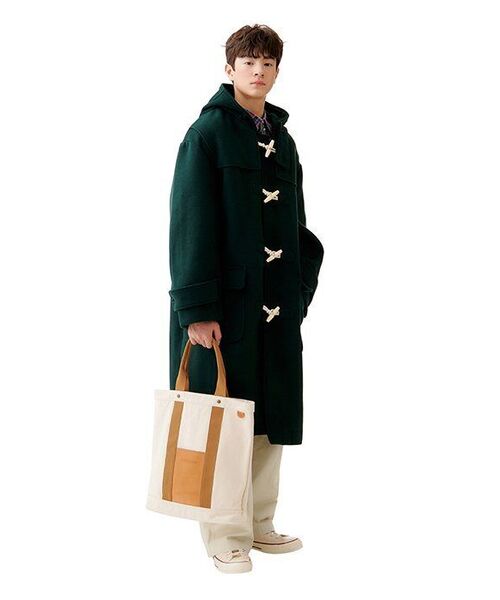 MUSINSA STANDARD（ムシンサスタンダード）の「カーブドワイドチノパンツ[クリーム]（その他パンツ・メンズ・その他・40/38/33/26/27/28/29/42/36/34/32/30/31）」の16枚目の写真