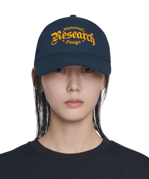 NOMANUAL(NOMANUAL)の「RESEARCH BALL CAP - DARK NAVY(キャップ・レディース・その他・FREE)」の5枚目の写真
