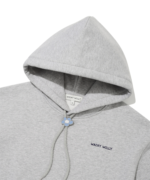 Wacky WiLLy（ワッキーウィリー）の「ウィメンズタイポロゴクロップフードパーカーグレー（パーカー・レディース・その他・SMALL/MEDIUM/LARGE）」の4枚目の写真