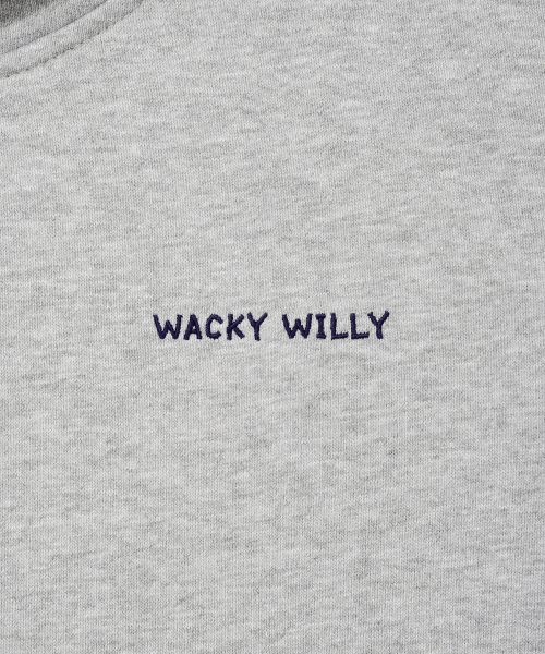 Wacky WiLLy（ワッキーウィリー）の「ウィメンズタイポロゴクロップフードパーカーグレー（パーカー・レディース・その他・SMALL/MEDIUM/LARGE）」の5枚目の写真