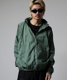 OMNES（オムネス）の「OMNES Another Edition 製品洗いタイプライターフード収納スタンドカラーブルゾン（マウンテンパーカー）」