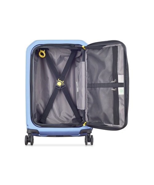 DELSEY PARIS(デルセーパリ)の「SECURITIME F/O 55 4W EXP TR / S(スーツケース/キャリーバッグ・レディース・スカイブルー/ダークグリーン/シルバー/イエロー/ダークグレー・S)」の8枚目の写真