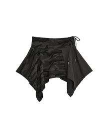 DEFGARMENTS（デフグラメンツ）の「CAMO UNBALANCE SKIRT [BLACK]（スカート）」