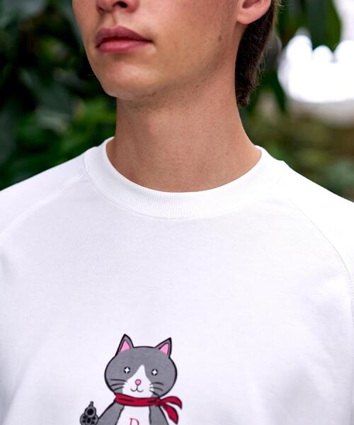 DRESSTERIOR（ドレステリア）の「【大阪ルクア＆EC限定】キャット裏毛スウェット（スウェット・メンズ・チャコールグレー/ブラック/ホワイト・90/91/92）」の9枚目の写真