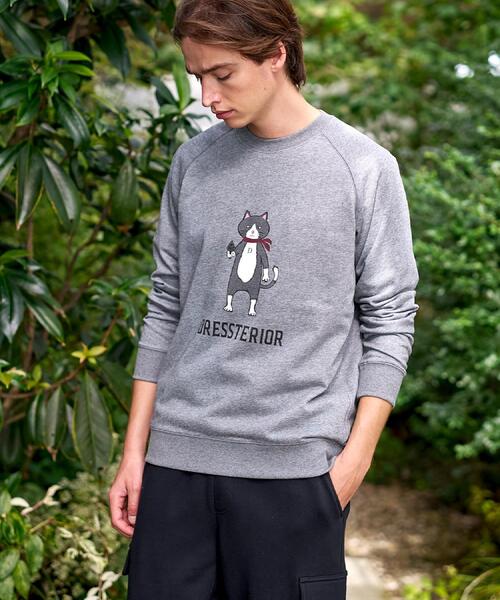 DRESSTERIOR（ドレステリア）の「【大阪ルクア＆EC限定】キャット裏毛スウェット（スウェット・メンズ・チャコールグレー/ブラック/ホワイト・90/91/92）」の14枚目の写真