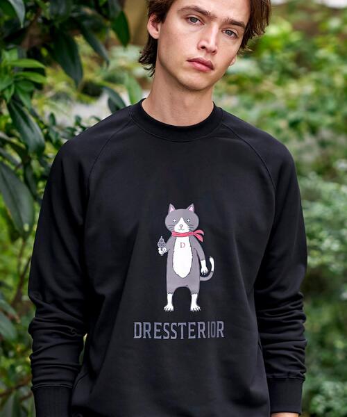 DRESSTERIOR（ドレステリア）の「【大阪ルクア＆EC限定】キャット裏毛スウェット（スウェット・メンズ・チャコールグレー/ブラック/ホワイト・90/91/92）」の22枚目の写真