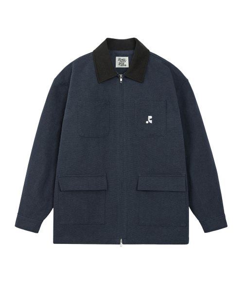 ジャケット・アウター 60s Cotton Work Jacket セール】COTTON WORK JACKET - NAVY（その他アウター