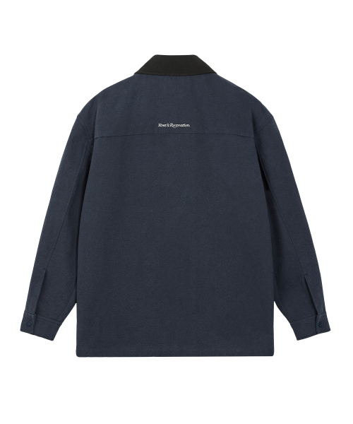 Rest&Recreation(レストアンドレクリエーション)の「COTTON WORK JACKET - NAVY(その他アウター・レディース・その他・SMALL/LARGE)」の2枚目の写真