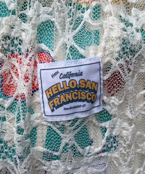HELLO.SANFRANCISCO（ハローサンフランシスコ）の「【HELLO.SANFRANCISCO/ハローサンフランシスコ】2WAYレースブロッキングティアードスカート（スカート・レディース・ホワイト/ピンク/アイボリー・ONE SIZE）」の21枚目の写真