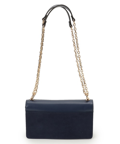 Guess(ゲス)の「GRACIA Convertible Crssbdy Flap ショルダーバッグ (ショルダーバッグ・レディース・ネイビー/グリーン・ONE SIZE)」の4枚目の写真
