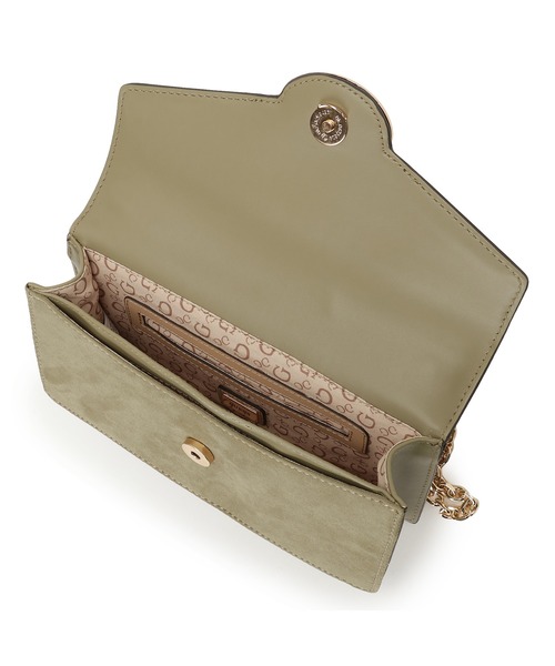 Guess(ゲス)の「GRACIA Convertible Crssbdy Flap ショルダーバッグ (ショルダーバッグ・レディース・ネイビー/グリーン・ONE SIZE)」の9枚目の写真
