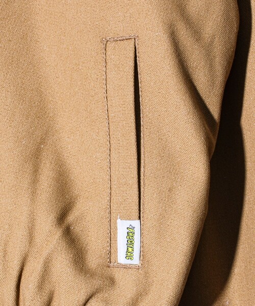 FREDY MAC（フレディーマック）の「【FREDYMAC/フレディマック】ダック薄中綿フードブルゾン（ブルゾン・メンズ・ブラック/キャメル・M/L）」の7枚目の写真