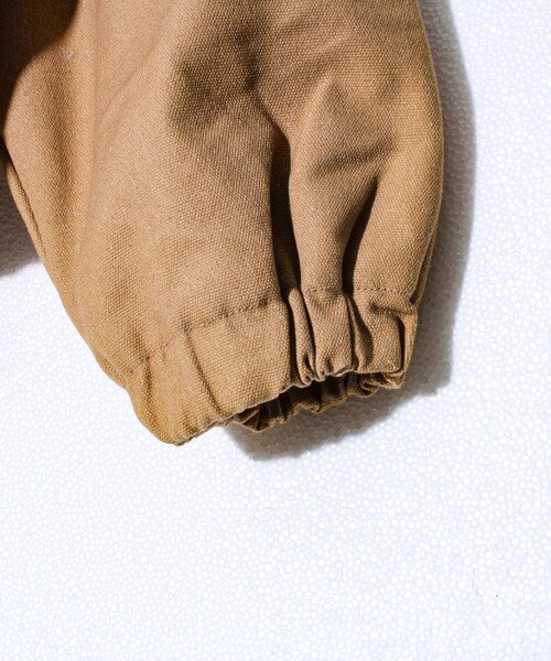 FREDY MAC（フレディーマック）の「【FREDYMAC/フレディマック】ダック薄中綿フードブルゾン（ブルゾン・メンズ・ブラック/キャメル・M/L）」の3枚目の写真