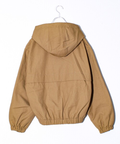 FREDY MAC（フレディーマック）の「【FREDYMAC/フレディマック】ダック薄中綿フードブルゾン（ブルゾン・メンズ・ブラック/キャメル・M/L）」の5枚目の写真
