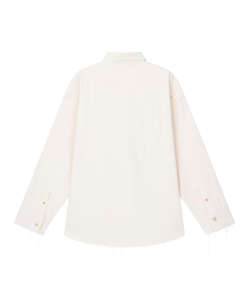 NOSCOULEURS（ノクルールズ）の「UL COTTON SHIRTS 01 CREAM（シャツ/ブラウス・メンズ・その他・1/2）」の2枚目の写真