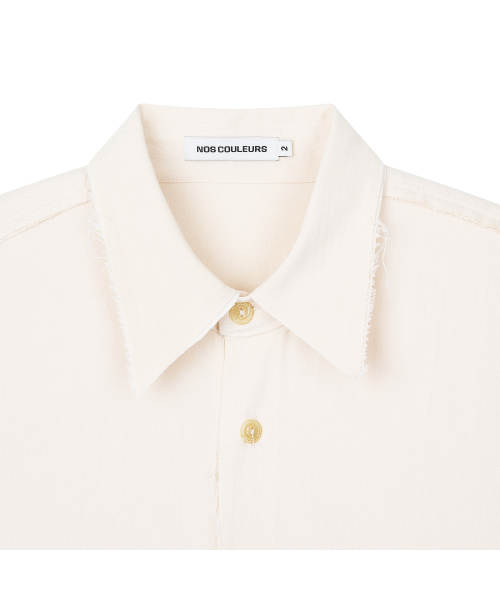 NOSCOULEURS（ノクルールズ）の「UL COTTON SHIRTS 01 CREAM（シャツ/ブラウス・メンズ・その他・1/2）」の3枚目の写真