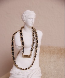 EIMY ISTOIRE（エイミーイストワール）の「エナメルチェーンロゴネックレス（ネックレス・レディース）」