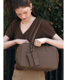 DEMERIEL（ドゥメリエル）の「Elise Boston Bag Plus Etoffe（ショルダーバッグ）」