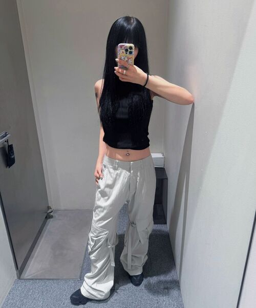 INSILENCE WOMEN(インサイレンスウーマン)の「エッセンシャルスリーブレス BLACK(Tシャツ/カットソー・レディース・その他・SMALL/MEDIUM)」の8枚目の写真
