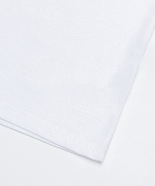 PAGESIISII(ページシシ)の「ベーシックスモールロゴプリント半袖Tシャツホワイト(Tシャツ/カットソー・レディース・その他・LARGE/MEDIUM/SMALL)」の6枚目の写真