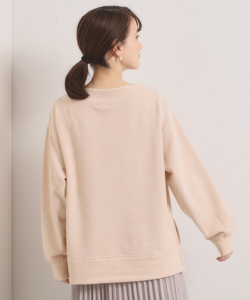 ITS'DEMO(イッツデモ)の「【洗濯機OK】ラメ裏毛プルオーバー(Tシャツ/カットソー・レディース・ピンク/グレー/アイボリー・00)」の18枚目の写真