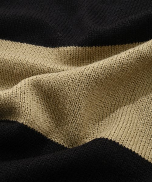 VISION STREET WEAR(ヴィジョンストリートウェア)の「VSW Washable Stripe Polo Knit Beige(ニット/セーター・レディース・その他・SMALL/MEDIUM/LARGE/X-LARGE)」の10枚目の写真