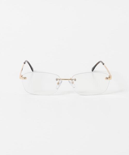 URBAN RESEARCH（アーバンリサーチ）の「decor『デコール』　Eyewear Rimless（メガネ・レディース・シルバー/ブラウン・-）」の7枚目の写真