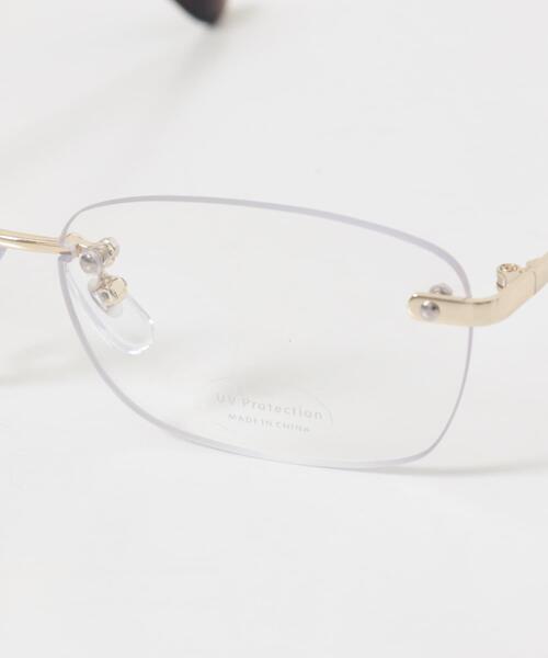 URBAN RESEARCH（アーバンリサーチ）の「decor『デコール』　Eyewear Rimless（メガネ・レディース・シルバー/ブラウン・-）」の11枚目の写真