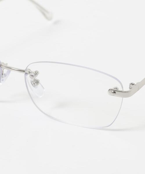 URBAN RESEARCH（アーバンリサーチ）の「decor『デコール』　Eyewear Rimless（メガネ・レディース・シルバー/ブラウン・-）」の15枚目の写真