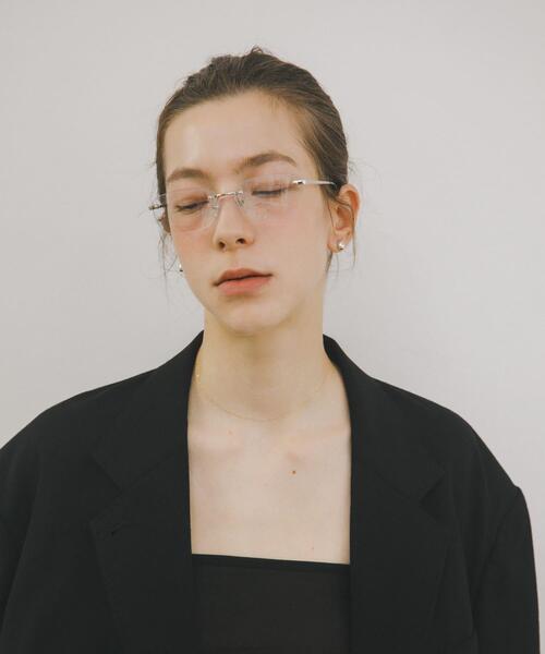 URBAN RESEARCH(アーバンリサーチ)の「decor『デコール』 Eyewear Rimless(メガネ・レディース・シルバー/ブラウン・-)」の18枚目の写真